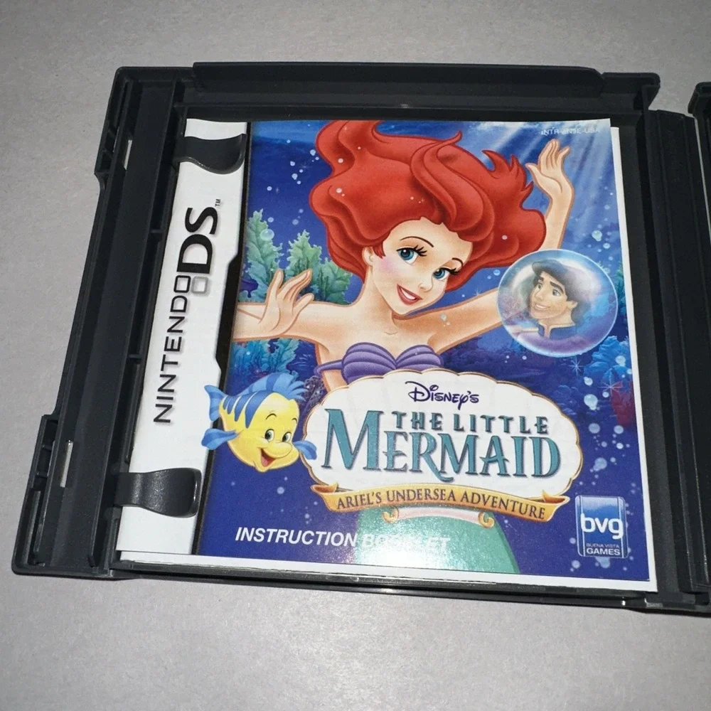 The Little Mermaid: Ariels Underseas Adventure (Nintendo DS)  Complete CIB